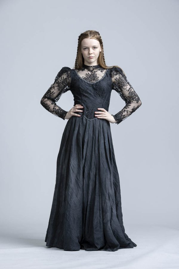 Elegant Black Formal Dress - Image 2