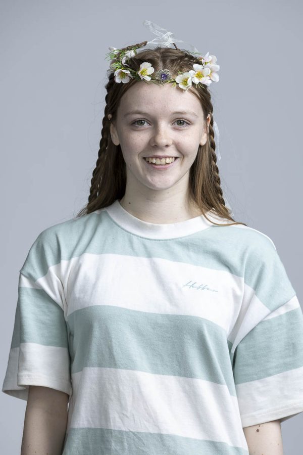 floral crown headpiece