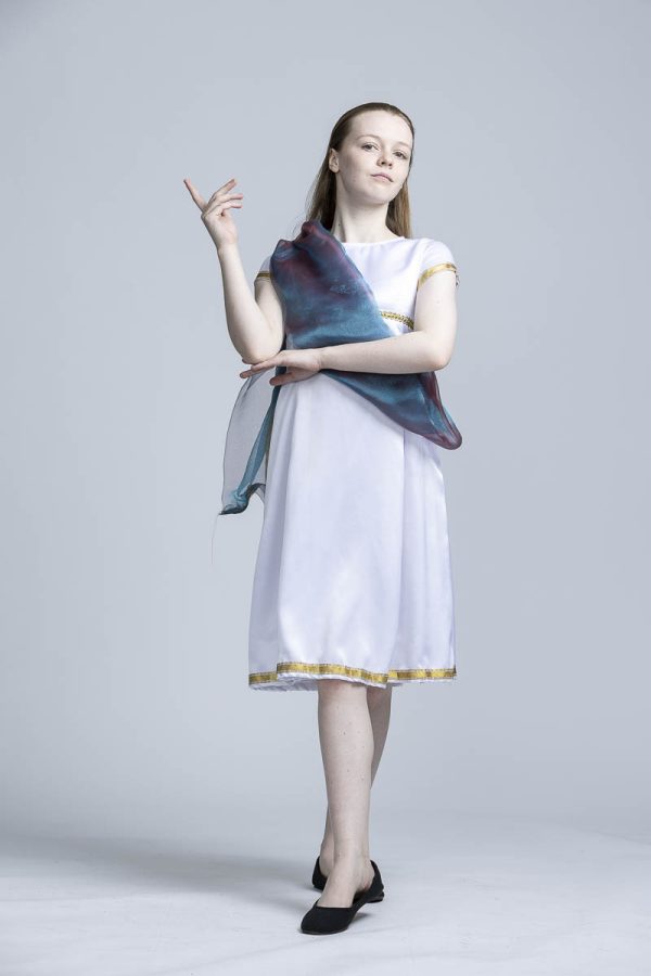 Greek Goddess with blue sash - Image 3