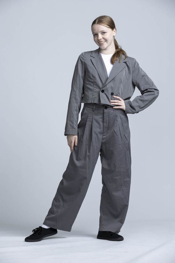 Grey Power Suit - Image 2