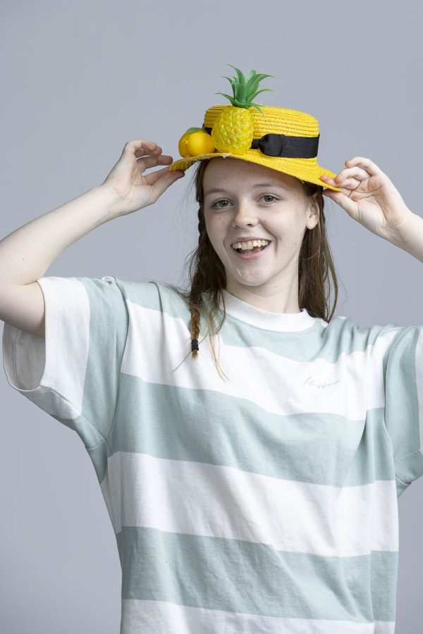 Fruit Hats - red, blue, and yellow - Image 4