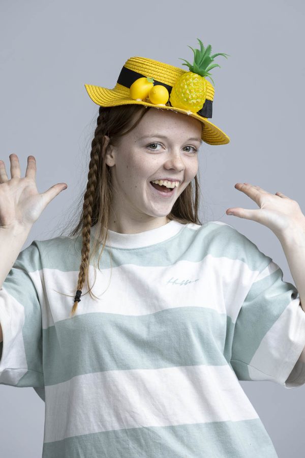 Fruit Hats - red, blue, and yellow - Image 3