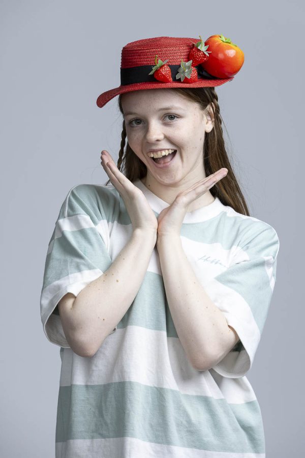 Fruit Hats - red, blue, and yellow - Image 2