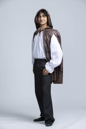 hooded coat