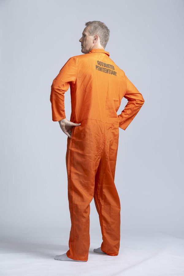 Prisoner / Convict orange overalls - Image 2