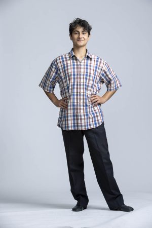 plaid shirt