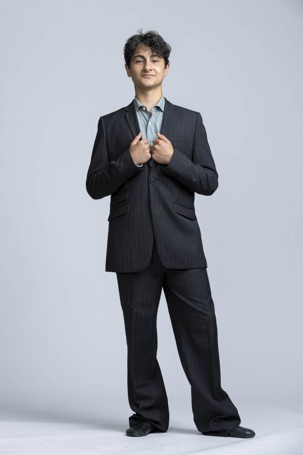 dark suit