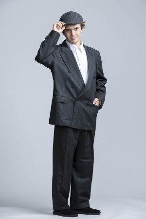 grey suit jacket
