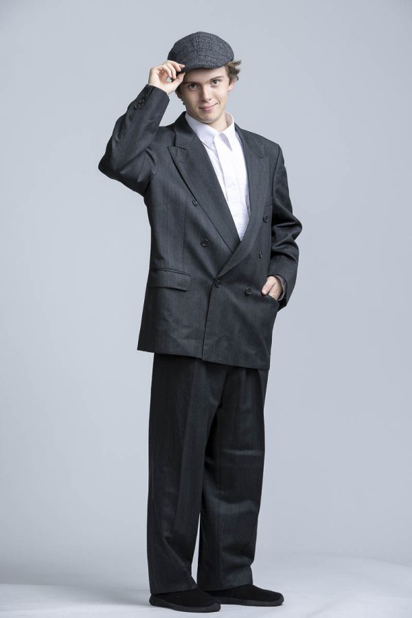 grey suit jacket